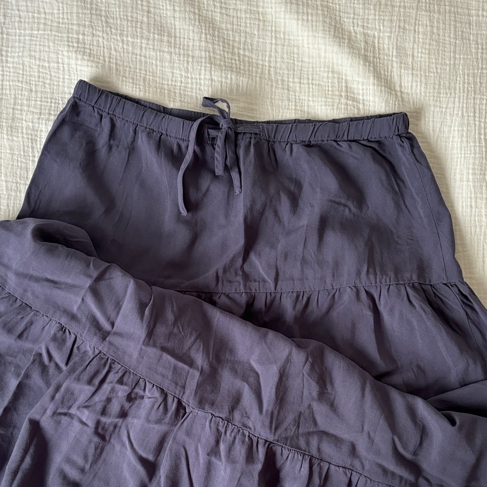 Blue Maxi Skirt